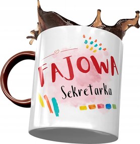 Bordó Bögre Titkárnőnek Cool Titkárnő Nyomtatott Fotóval