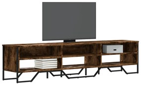 füstös tölgy színű szerelt fa TV-szekrény 180 x 34 x 41 cm