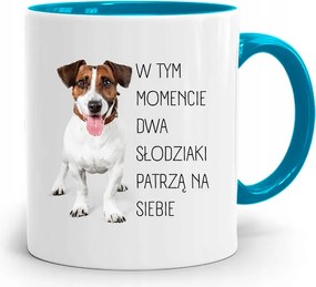 Kék Bögre Fiúnak Két Cuki Nézi a fényképes nyomatot