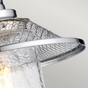 Quintiesse RIGBY QN-RIGBY1-BATH-PC Fali lámpa 1x40W/E27 IP44