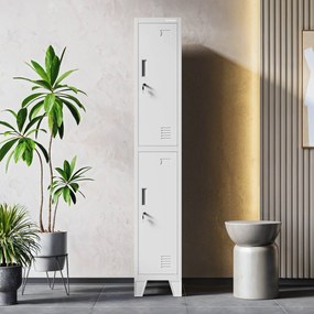 BHP munkaruhaszekrény szürke: BARTEK 1 Plus