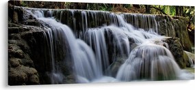 Kép - Vízesések kaszkádjai (120x50 cm)