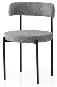 Gini Dark Grey and Black étkezőszékek, 2 db