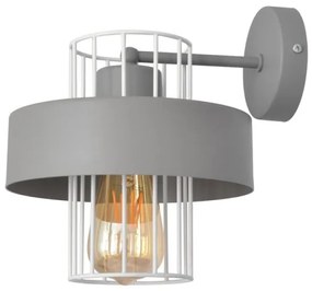 Fali lámpa VOLTA 1xE27/15W/230V szürke