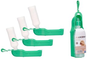 ANIMAL utazós palack kutyáknak 250 ml, zöld