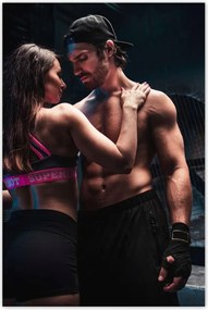 Poszterek 80x120 Szerelem az edzőteremből Erő