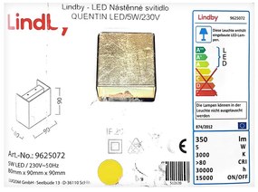 Lindby Lindby - LED Fali lámpa QUENTIN LED/5W/230V LW0185