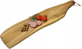 Felvágott Sajt Snack Tálaló Deszka Fa Nagy 75X18 CM