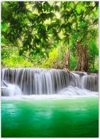 Poszterek 50x70 Vízesés Thaiföldön