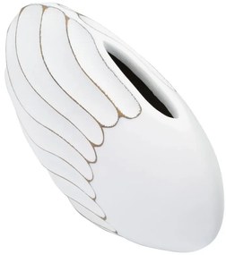 Váza polirezin vonalak 34x11,5x24,5cm