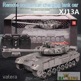 T-90 RC Tank Series XJ13 RC Távirányítható Multi Funkciós Tank Hang- És Fény Hatásokkal 1:30 Méret