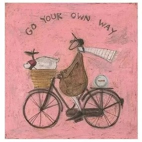 Művészeti nyomat Sam Toft - Go Your Own Way