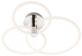 Redo 01-2226 - LED Dimmelhető felületre szerelhető csillár SPELL LED/54W/230V 3000K króm