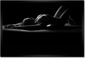 Poszterek keretben 60x40 Szűz fekszik a padlón