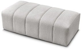 Világosszürke buklé lábtartó Annecy – Bobochic Paris