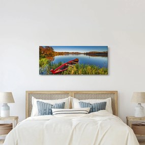 Egy piros pont képe (120x50 cm)