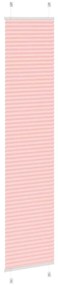 pliszírozott redőny rózsaszín 45x200 cm szövetszélesség 44,4 cm