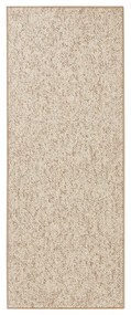 Világosbarna futószőnyeg 80x200 cm Wolly – BT Carpet