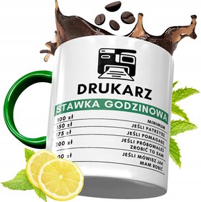 Zöld Bögre Nyomtatónak Születésnapra Ajándék fényképes nyomtatással