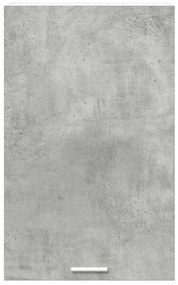 Függő szekrény Riga Beton szürke és fehér 50 x 31 x 80 cm