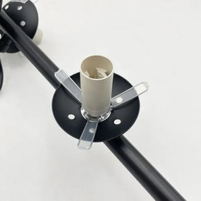 Brilagi - Függesztett csillár MALONY 6xE14/20W/230V fekete