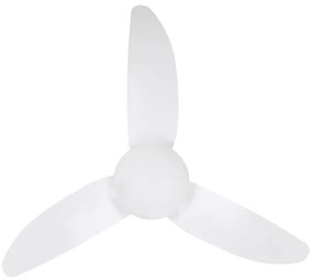 Brilagi - LED állítható mennyezeti ventilátor 30W 230V 3000-6500K fehér + DO