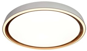Italux Rende PLF-63728-3K4K6K-GD-WH-SL Süllyesztett mennyezeti lámpa 1x47W/LED 3000K|4000K|6000K 6500lm IP44