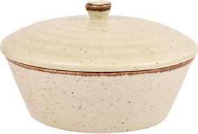 Porcelán Cukortartó tetővel 350 ml Circus Sand Bogucice