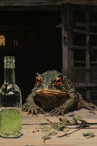 Poszter 30x45cm Várakozás a félhomályban