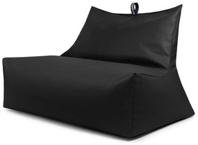 Fekete bőrutánzat babzsákfotel Icy Sofa – So Soft?