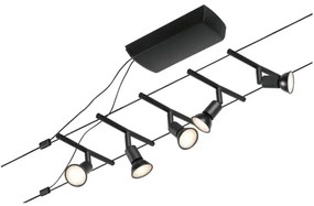 Paulmann 94446 - 5x GU5,3/10W SALT spotlámpa, 230V, fekete