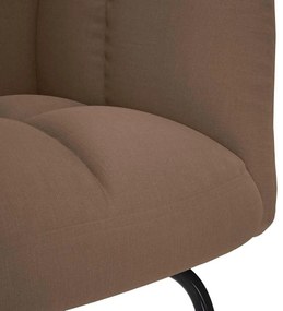 barna szövet hintaszék