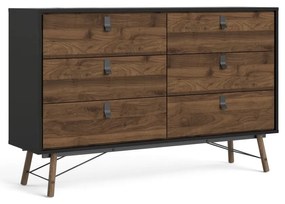 Ry sötétbarna komód, 150 x 95 cm - Tvilum