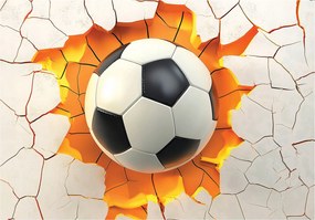 Fotótapéta Gyerekeknek Fiú 3D Labda Tapéta Gyerekszoba 250x175