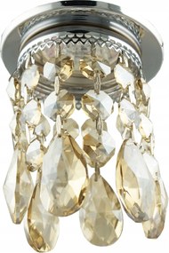 Mennyezeti lámpatest G9 arany kristályok SK-64 Candelux