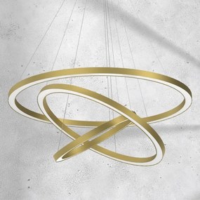 LED Csillár zsinóron GALAXIA LED/85W/230V arany