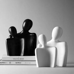 Fehér asztali dísz, 20 x 5,5 x 14,5 cm