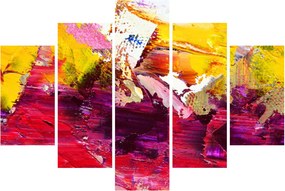 Absztrakció kép - festmény (150x105 cm)