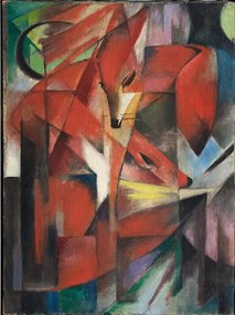 Reprodukció The Fox, 1913, Marc, Franz