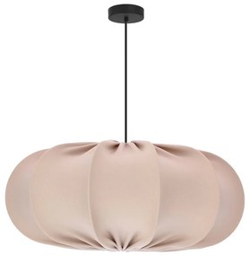 Bézs függőlámpa textil búrával ø 52 cm Cafee – Candellux Lighting