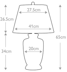 Elstead GOLD-BIRDS-TL - Asztali lámpa GOLD BIRDS 1xE27/60W/230V