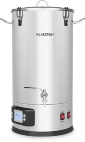 Klarstein Maischfest 25, sörfőző üst, 5 részes, 25 l, 1500 W/ 3000 W, érintős LCD, rozsdamentes acél