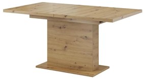 Bővíthető étkezőasztal STRAP artisan tölgy