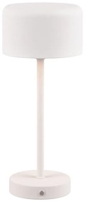 Fehér LED szabályozható asztali lámpa (magasság 30 cm) Jeff – Trio
