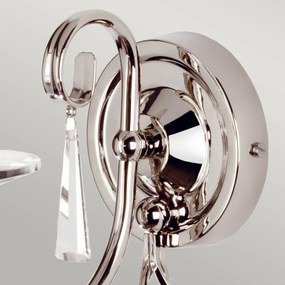 Elstead Lighting AEGEAN AG1-POL-NICKEL Fali lámpa 1x60W/E14