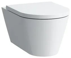 Laufen Kartell wc by fehér színben fényes felülettel hátsó kifolyással H8203370000001