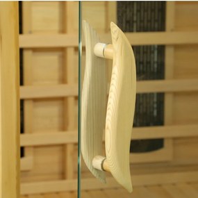 Sauna DeLuxe 2220 CB / CR, világosbarna