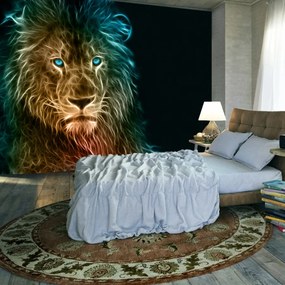 Öntapadó fotótapéta - Abstract lion
