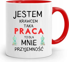 Piros Szabó Bögre Szabó Vagyok, fényképes nyomattal