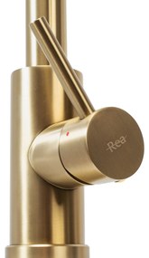 Konyhai csaptelep Rea Fresh brush gold